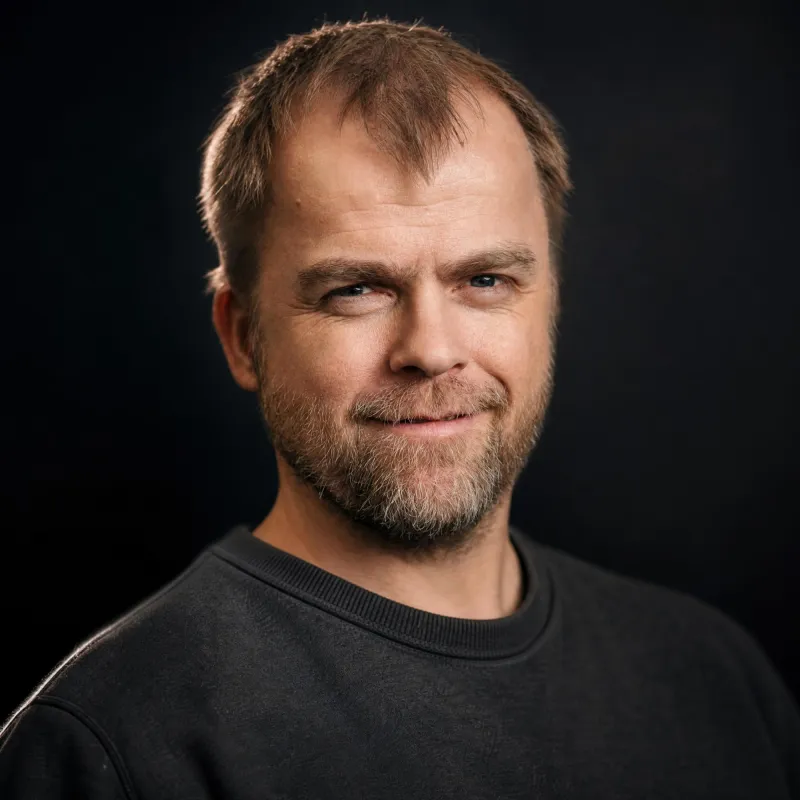 Portrait of Erik Einebærholm, Co-founder and CTO, Lynus